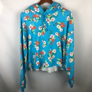 Levi’s Crop Floral Hoodie